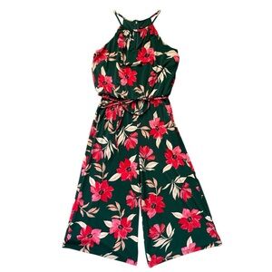 Maggy London Tropical Floral Jumpsuit